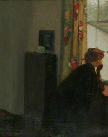 William Rothenstein, ‘At the Window’, ca. 1901