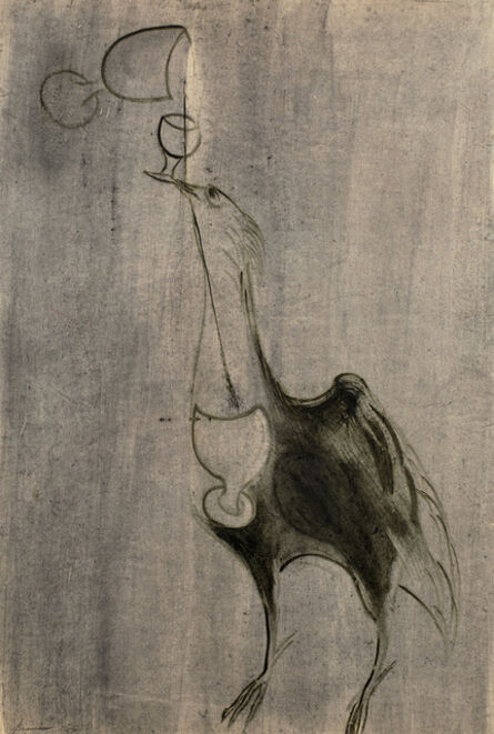 Morris Graves, ‘Bird & Chalices’, 1950