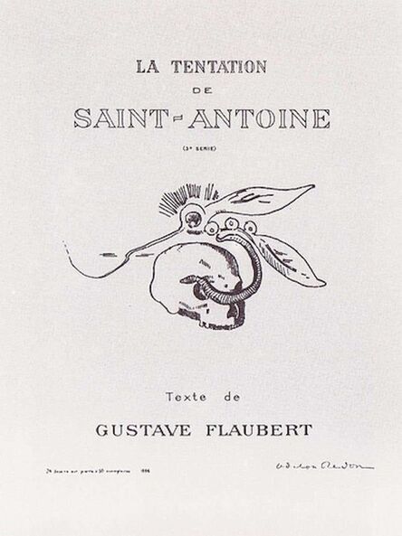 Odilon Redon, ‘La Tentation de Saint Antoine’, 1896