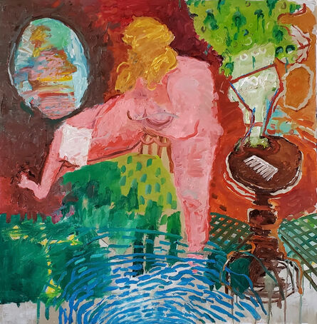 Shelton Walsmith, ‘Woman Dreaming About the Aftermath of a Bath’, 2019