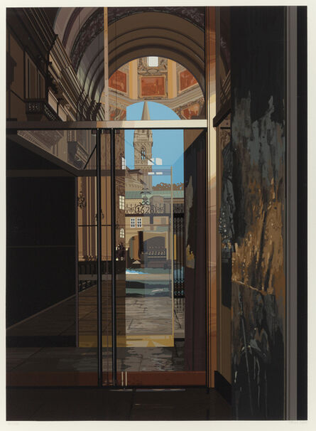 Richard Estes, ‘Salzburg Cathedral’, 1983
