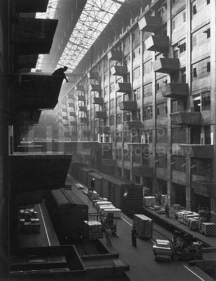 Andreas Feininger, ‘Warehouse Dock, Brooklyn’, 1948