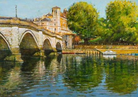 Clive McCartney, ‘The Thames at Richmond’, 2019