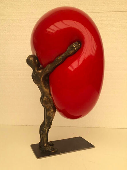 carlos fernandez, ‘Hombre globo rojo / Rojo balloon man’, 2020