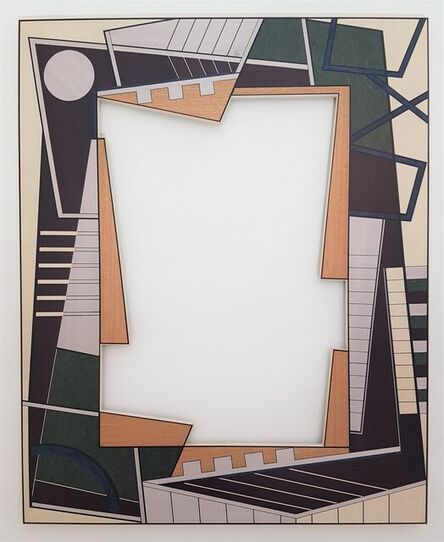 Christine Meyer-Eaglestone, ‘Fracture II (marquetry mirror)’, 2022