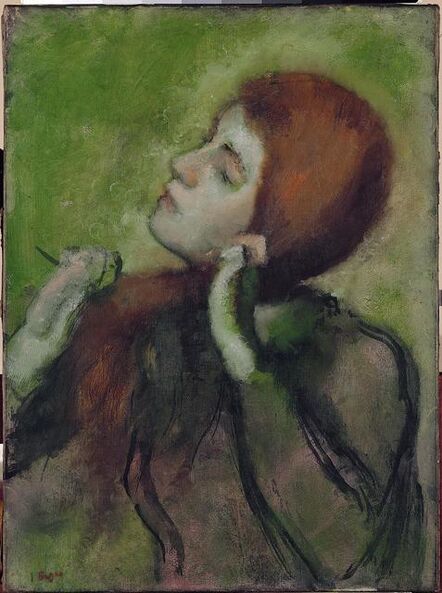 Edgar Degas, ‘Woman Brushing Her Hair’, ca. 1894
