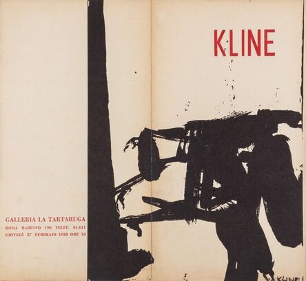 Franz Kline, ‘Kline’, 1958