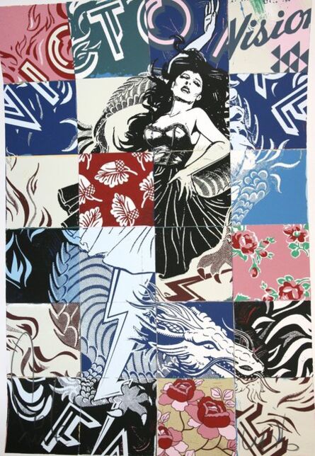 FAILE, ‘Vision of Victory’, 2017