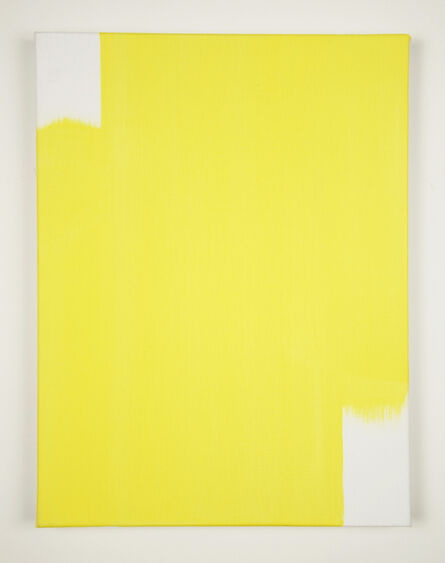 David Thomas, ‘When 2 Directions Become All Directions (Light Yellow)’, 2015