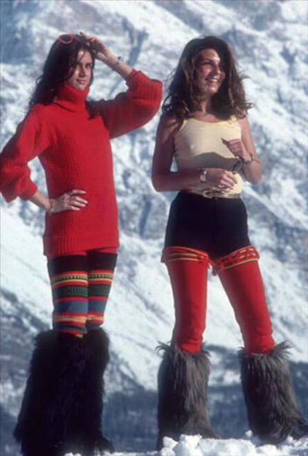 Slim Aarons, ‘Winter Wear, Cortina d'Ampezzo’, 1976