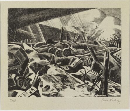 Paul Nash, ‘The Void’, 1918