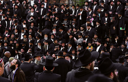 Neal Slavin, ‘Convocation, Lubavitcher Rebbe, Brooklyn’, 2011