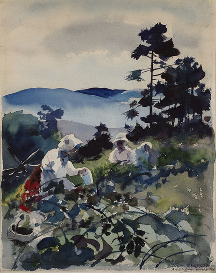 Andrew Wyeth, ‘Berry Pickers’, 1938 