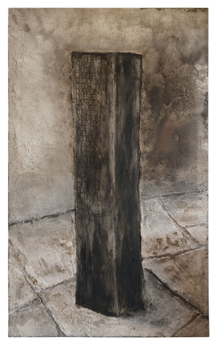 Jörg Bräuer, ‘Monolith #5 , Texture du temps’, 2019