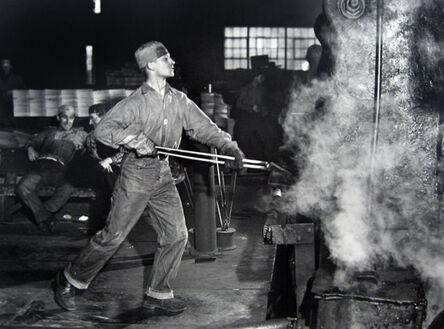 Jack Delano, ‘In an Iron Foundry, Washington, Pennsylvania’, 1941