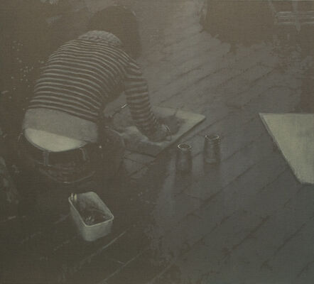 Luo Mingjun, ‘La fille est en train de peindre’, 2011