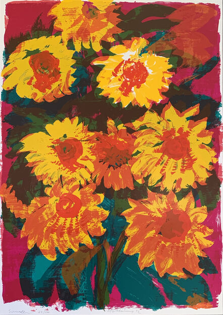 Rainer Fetting, ‘Sunflower’, 1992