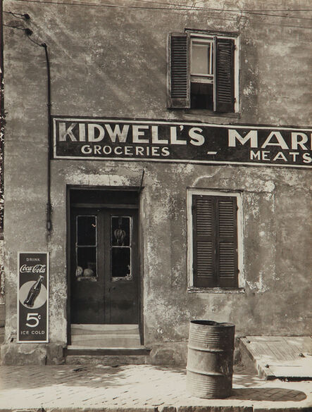 Luke Swank, ‘Untitled (Kidwell's Market, Leesburg, VA)’, 1930-1943
