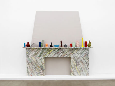 Laurent Dupont and Lucy McKenzie, ‘Fireplace & 19 Prague Objects’, 2015