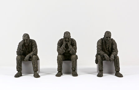 Sean Henry, ‘Maquette for Seated Man 1, 2, 3’, 2016