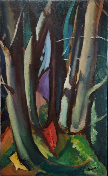 Milton Resnick, ‘Blue on Green’, 1948