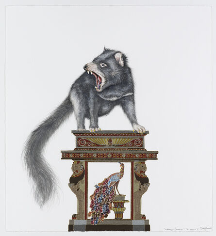 Raqib Shaw, ‘Whimsy Beasties...Tashound II’, 2012
