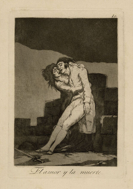 Francisco de Goya, ‘El Amor y La Muerte’, 1881-1886