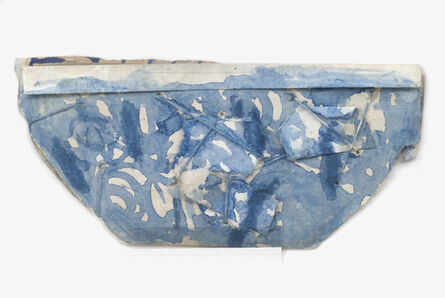 James Castle, ‘Untitled (Blue Bowl Construction)’, n.d.