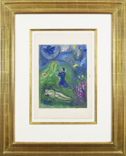 Marc Chagall, ‘Daphnis and Chloé: Daphnis and Lycenion’, 1961
