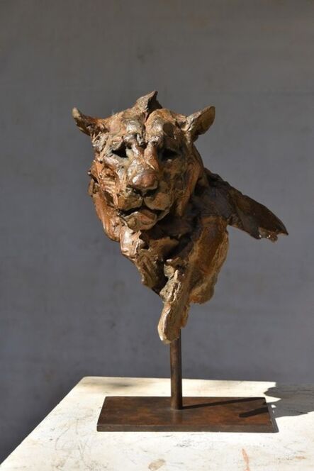 Jean-François Gambino, ‘Tête de jeune lion’, 2020