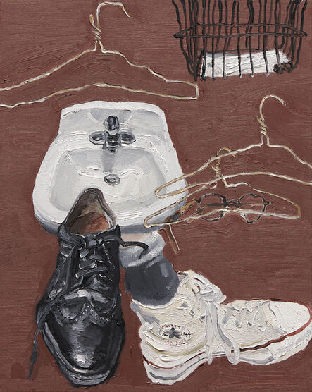 Emilio Villalba, ‘Sink, Wires and Shoes’, 2021
