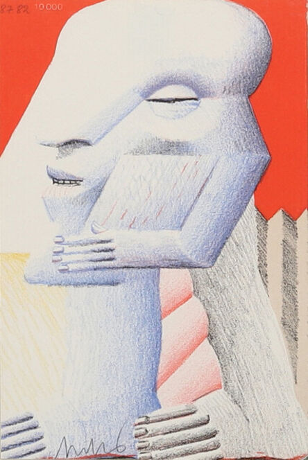 Horst Antes, ‘Face’, ca. 1975