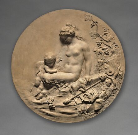 Clodion, ‘Satyress and Child’, 1803