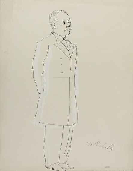 Raoul Dufy, ‘Hermann von Hermholtz’, 1937