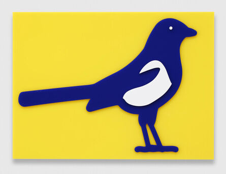Julian Opie, ‘Small Birds: Magpie’, 2020