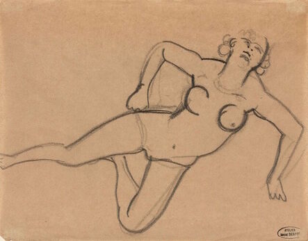 André Derain, ‘L'offrande ou Nu à la renverse’, Undated