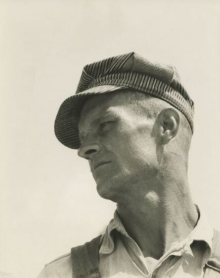 Walker Evans, ‘Construction worker, Louisiana’, 1936