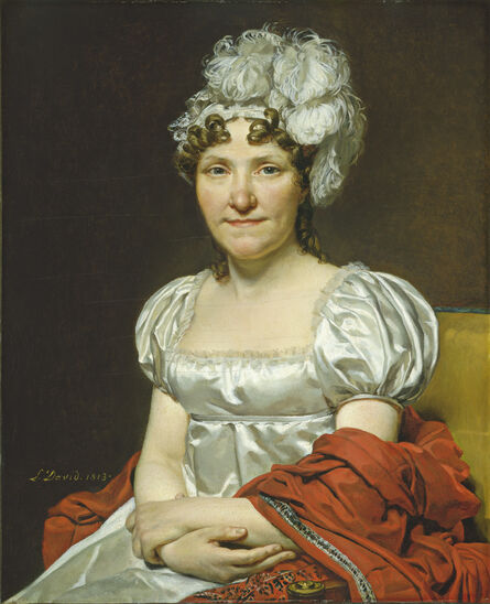 Jacques-Louis David, ‘Madame David’, 1813