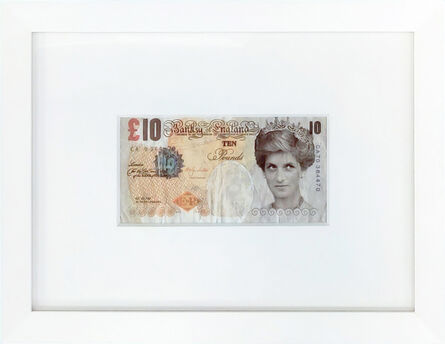 Banksy, ‘DI-FACED TENNER (10 GBP NOTE)’, 2004