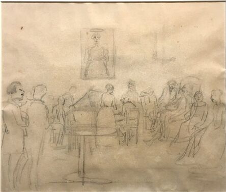Camille Pissarro, ‘Velada musical en Caracas’, Late 19th century