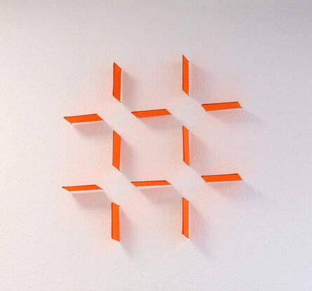Gisela Hoffmann, ‘mrl XIX (neon orange 12)’, 2020