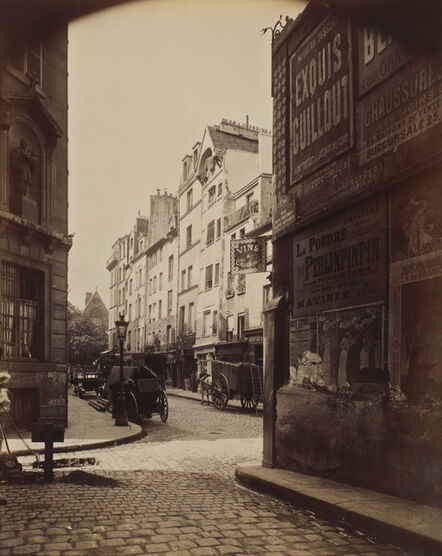 Eugène Atget, ‘Rue Boutebrie, Paris’, 1900