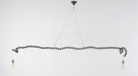 Franz West, ‘Untitled (Hanging Lamp)’, 1991