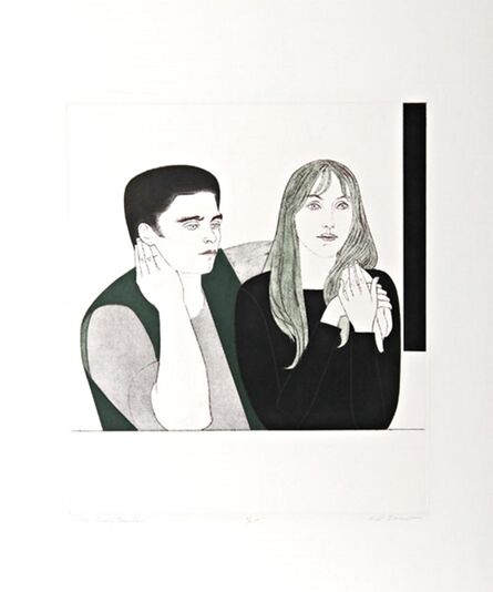 Will Barnet, ‘The Young Couple (Cole 141)’, 1971