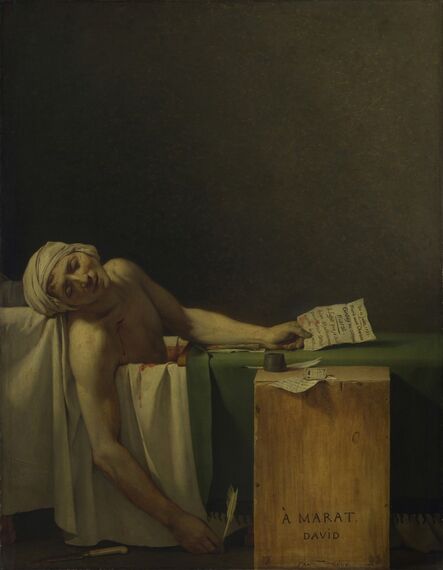 Jacques-Louis David, ‘Death of Marat’, 1793