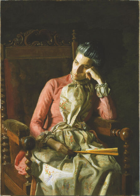 Thomas Eakins, ‘Miss Amelia Van Buren’, ca. 1891