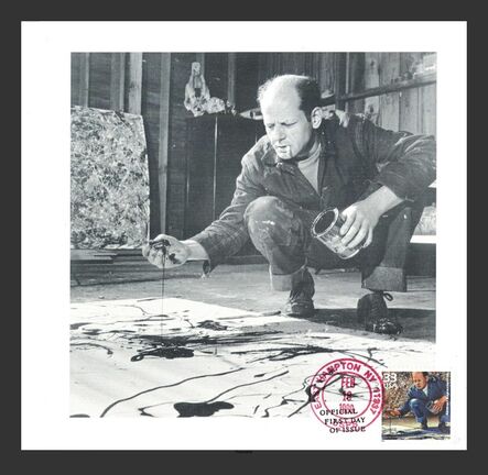 Jackson Pollock, ‘Exclusive invitation with first day cover  ’, 1999