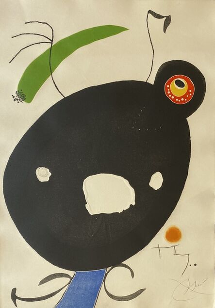Joan Miró, ‘Quatre Colors Aparien El Mon IV (Four Colors will Beat the World IV)’, 1975