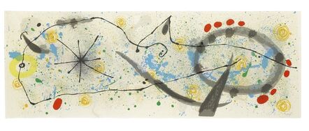 Joan Miró, ‘One plate, from Le Lézard aux plumes d'or (Mourlot 525)’, 1967
