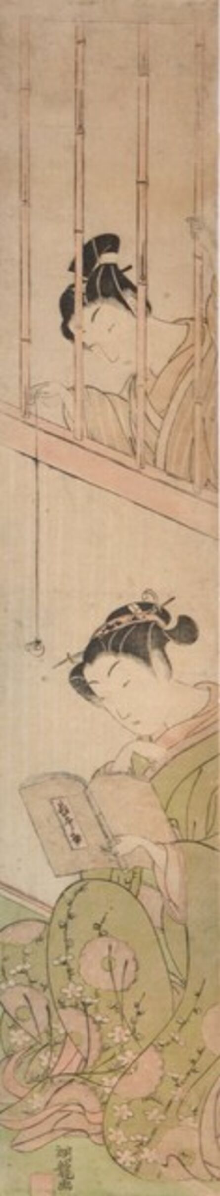 Isoda Koryusai, ‘The Tease’, ca. 1770